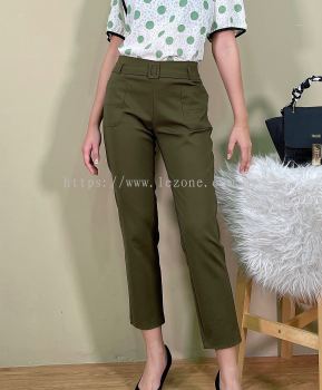 33741 Belted Long Pant