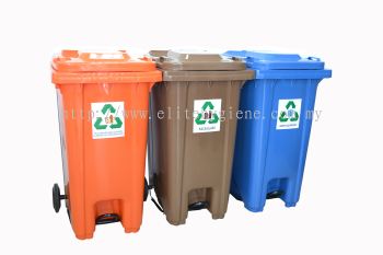 EH Recycling Bins with Foot Pedal 120L/240L