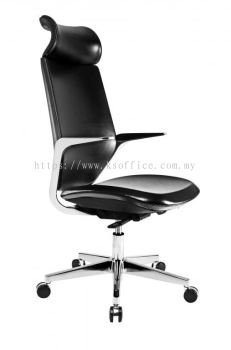 F2 High Back Chair PU Black F2 HB