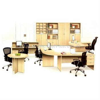 Executive Office Desk XVII (EXT Set - C)