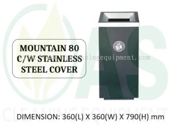 MOUNTAIN 80 C/W STAINLESS STEEL COVER