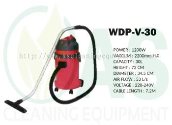 30L Wet and Dry Vacuum Cleaner (PLASTIC)