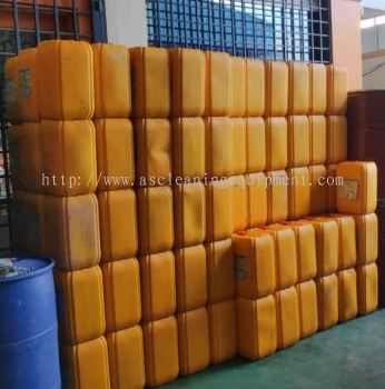 Used 20L 18L Yellow Jerry Can