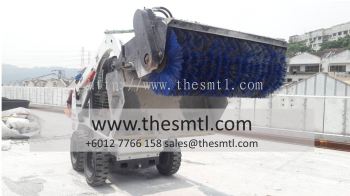 Sweeper (Atatched with Skid Steer Loader)