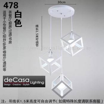 Retro Pendant Ceiling Light - Loft 