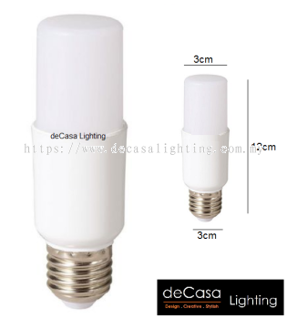 ECO LED STICK BULB - E27 - 10W - WARM WHITE