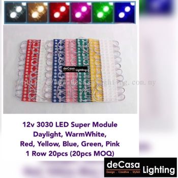 LED Super Module 12v (1 Row 20pcs)