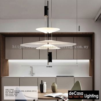 Designer Pendant light ceiling lamp (size: 360+680+360)Mm