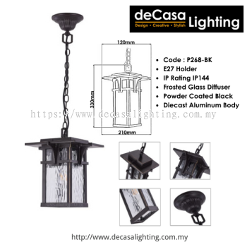 Outdoor Pendant Light (268)