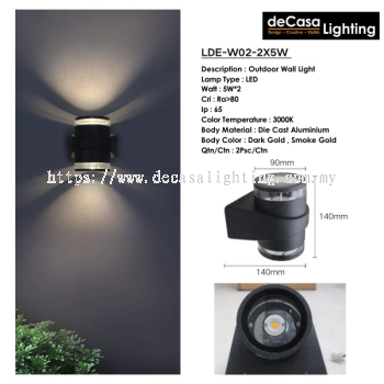 Up Down Wall Light (W02)