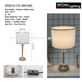 Modern Table Lamp (HTX314)