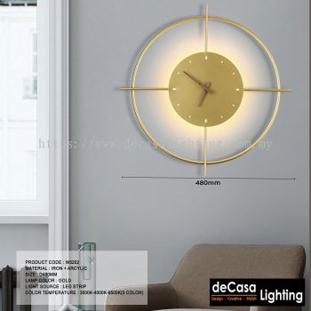 Pre-Order Clock Wall Lamp (W5202)