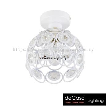 CRYSTAL CEILING LIGHT (1303-200-WH-BASE)