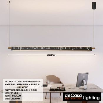 MODERN LONG LED DESIGNER PENDANT LIGHT (KD-P8955-1500)