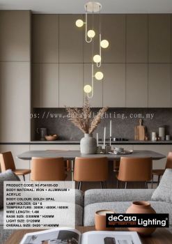 MODERN PENDANT LIGHT (N1-P34105-GD)