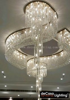 CUSTOMISE HIGH CEILING CHANDELIER 