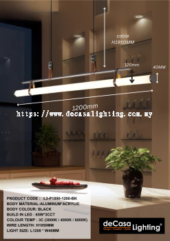 DESIGNER LONG PENDANT LIGHTS (P1890)