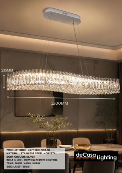 MODERN CRYSTAL PENDANT LIGHT (P19026)