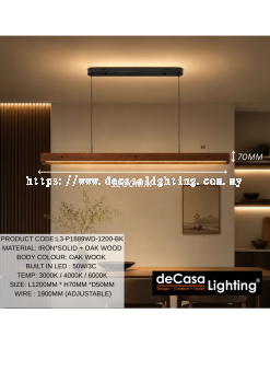 LONG LED PENDANT LIGHT (P1889DW)
