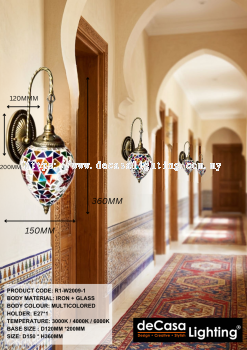 TURKISH CLASSIC WALL LIGHT (W2009)