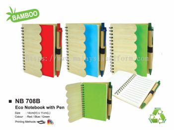 NB708B ECO NOTEBOOK WITH PEN (i)