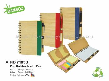 NB7185B ECO NOTEBOOK WITH PEN