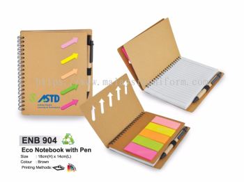 ENB 904 ECO NOTEBOOK WITH PEN