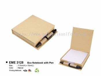 EME3128 ECO NOTEBOOK WITH PEN (i)