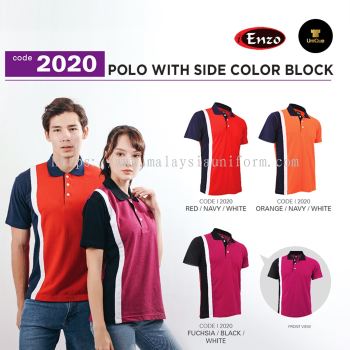 T-shirt Collar | Polo T-shirt | Plain Collar T-shirt | Adult ENZO 2020