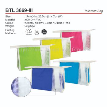 D*BTL3669-III Toiletries Bag (A)