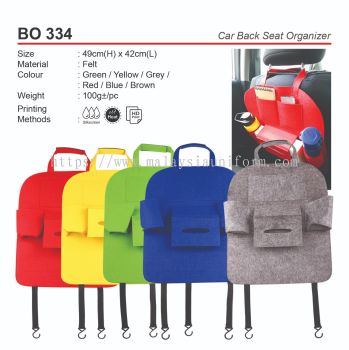 BO334 Car Back Seat Organizer (A)