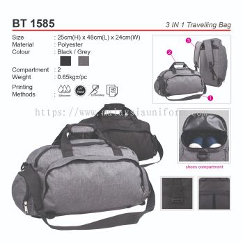 BT1585 3 in 1 Travelling Bag (A)