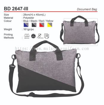 BD2647-III Document Bag (A)