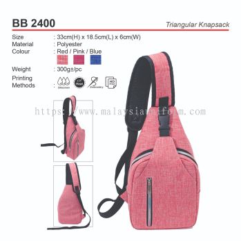 D*BB2400 Triangular Knapsack (A)