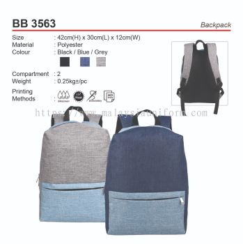 D*BB3563 Backpack (A)