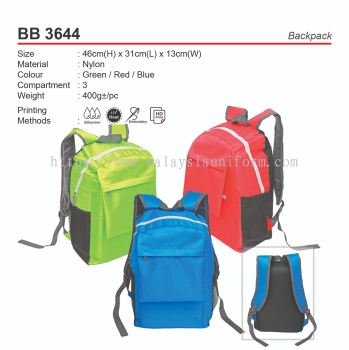 D*BB3644 Backpack (A)