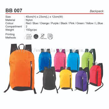 D*BB007 Backpack (A)