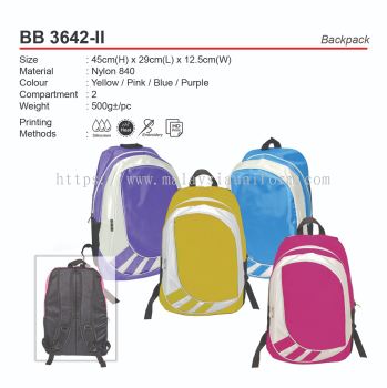 D*BB3642-II Backpack (A)