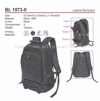 D*BL1573-II Laptop Backpack (A)