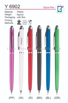 Y 6902 Plastic Pen (Stylus Pen) (A)