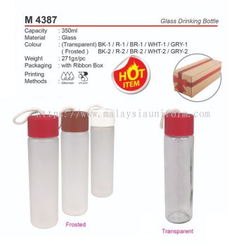 D*M 4387 (Glass Drinking Bottle)(A)