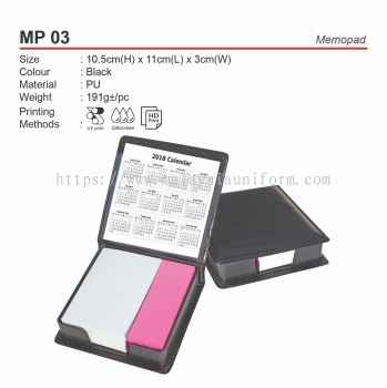 MP 03 Memopad