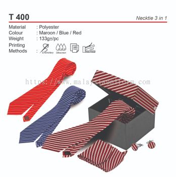 D*T400  Necktie 3 in 1 (A)