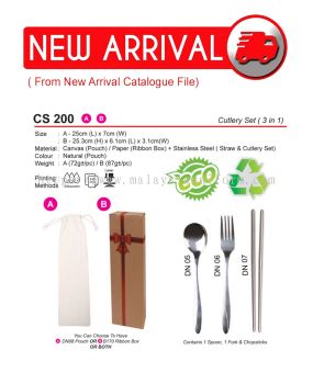 CS 200 (Cutlery Set - 3 in 1) (A)