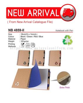 NB 4859-II (Notebook with Pen) (A)