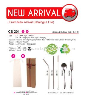 CS 201 (Straw & Cutlery Set 5 in 1) (A)