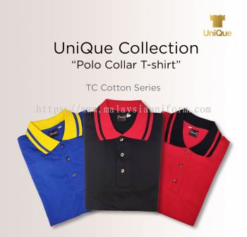 UniQue Polo Tshirt / Unisex Polo Tshirt / Tshirt collar / Baju Polo / Collar Tshirt