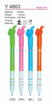 D*Y 4863 Plastic Pen