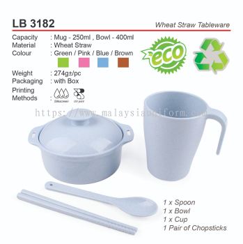 D*LB 3182 Wheat Straw Tableware