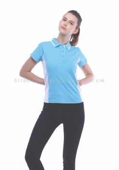  Hybrid Contra Polo T-Shirt (Female) - BUCP23